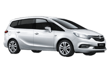 Car Hire Failsworth - Vauxhall Zafira 7-Seater - Minibus hire Failsworth